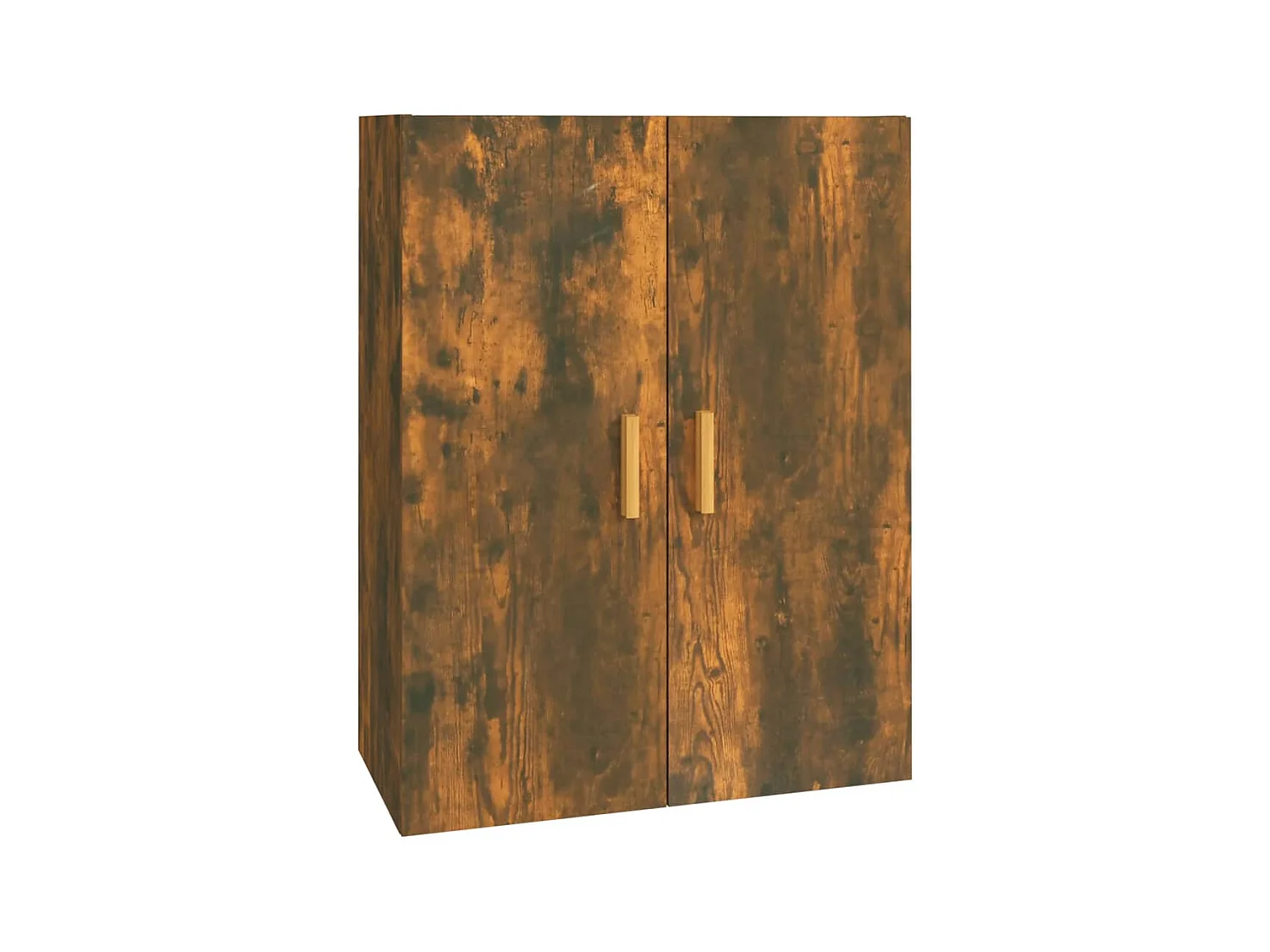 Armario colgante de pared roble ahumado 69,5x34x90 cm ES306611