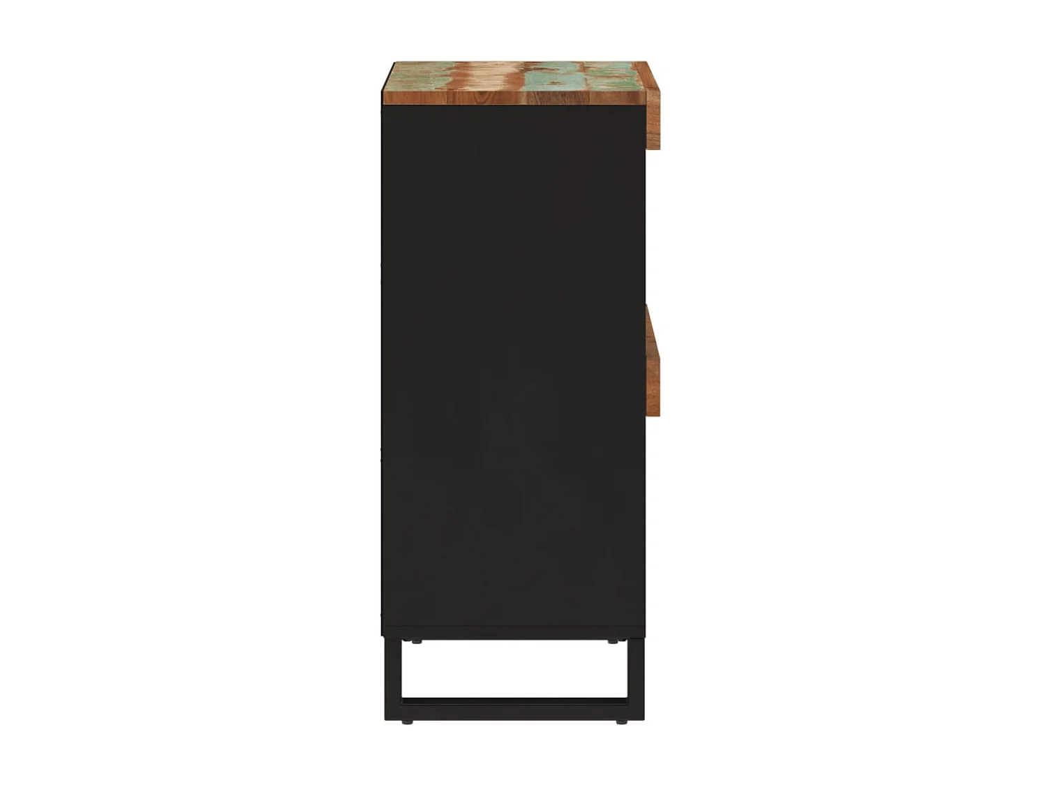 Armario auxiliar madera maciza reciclada 85x33x75 cm ES671350