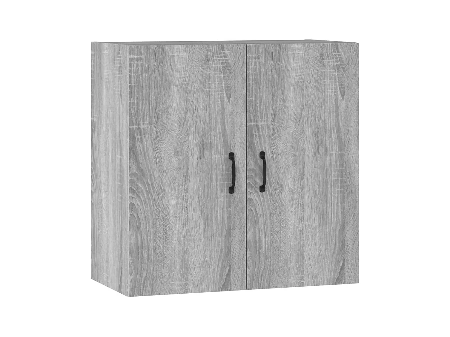 Wandschrank,Wandhängeschrank Grau Sonoma 60x31x60 cm Holzwerkstoff -gkd864765