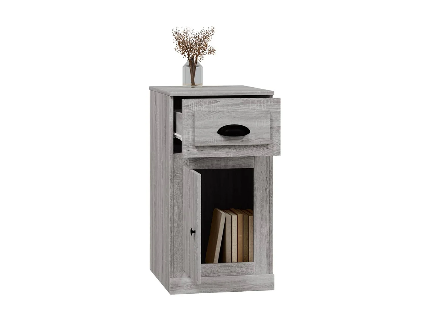 Armoire latérale avec tiroir sonoma gris 40x50x75 cm SBC2192
