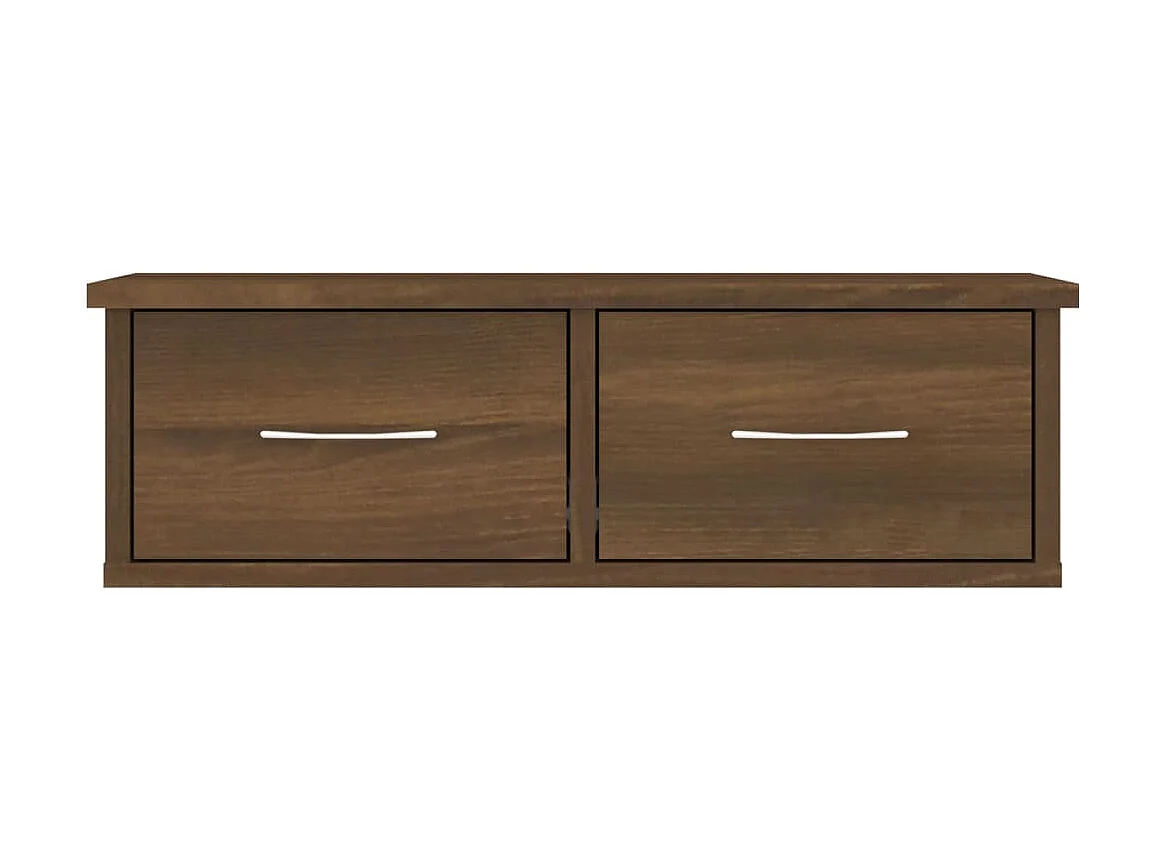 Armário parede 60x26x18,5cm derivados madeira carvalho castanho PT894398