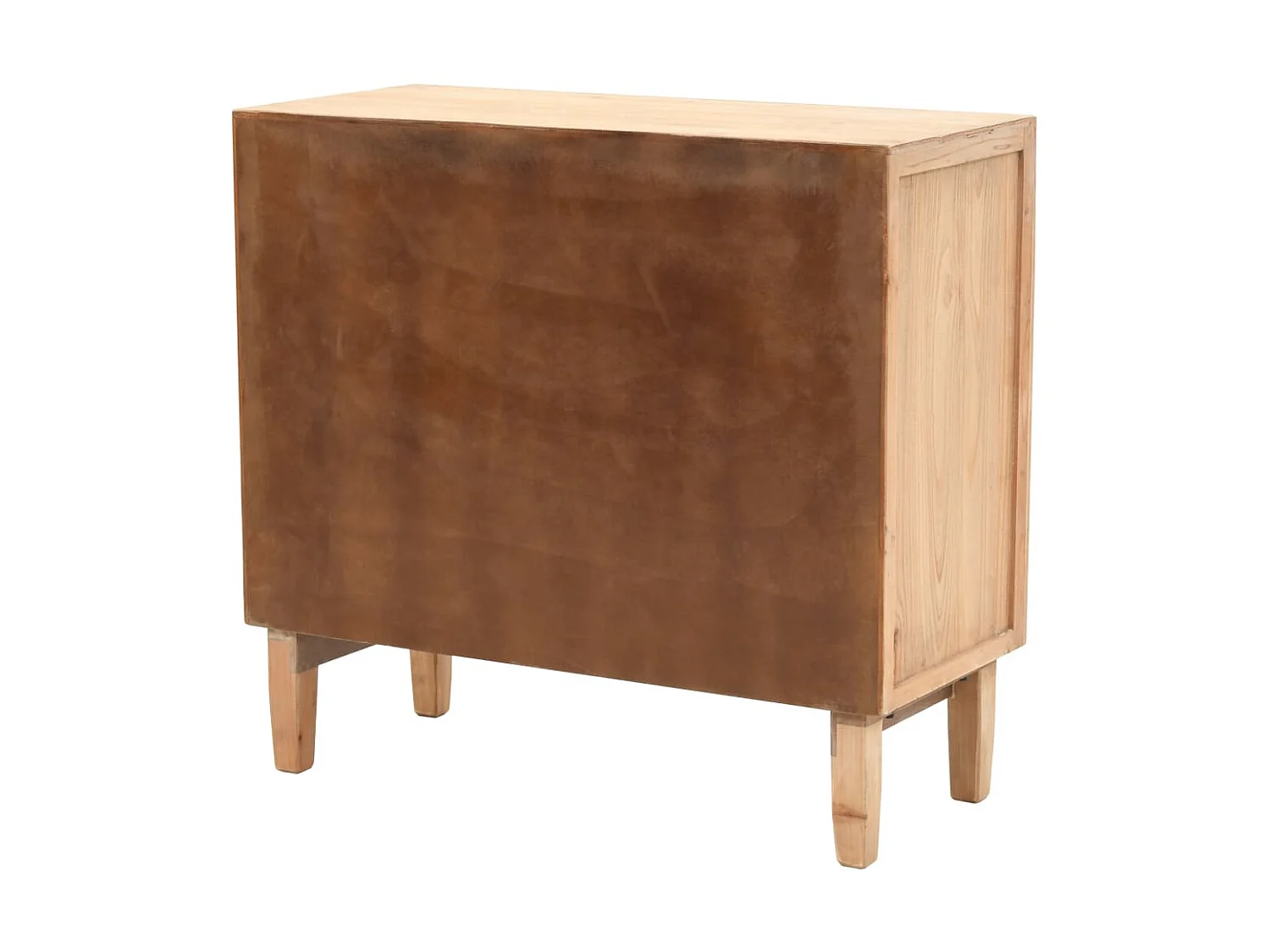 Cajonera de madera maciza de abeto 80x36x75 cm ES340290