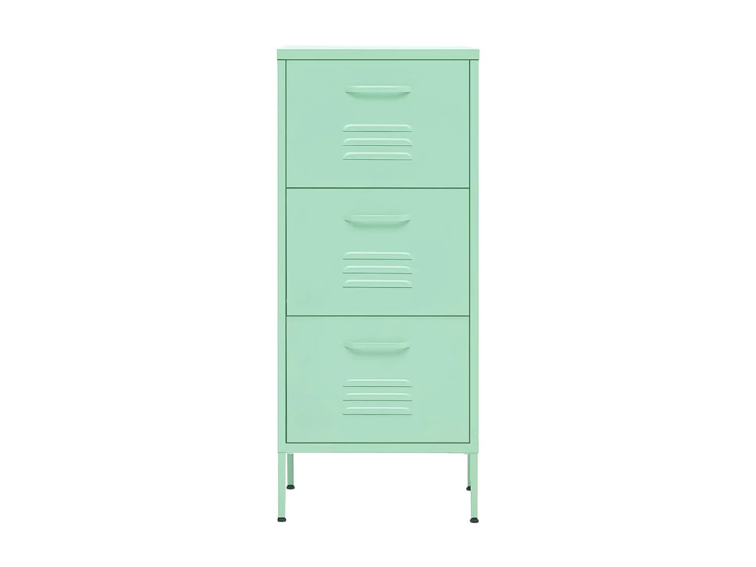 Armoire de rangement Vert menthe 42,5x35x101,5 cm Acier SBC1641