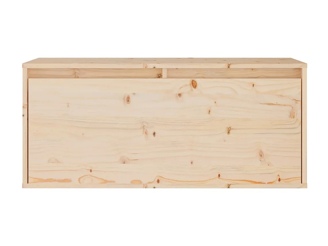 Armoire murale 80x30x35 cm Bois de pin massif OLA8112