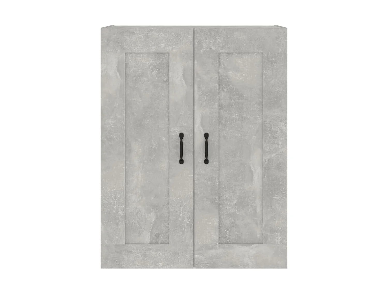 Armario colgante de pared gris hormigón 69,5x32,5x90 cm ES496634