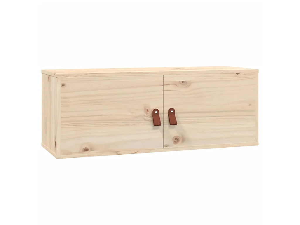 Armoire murale 80x30x30 cm Bois de pin massif OLA7920