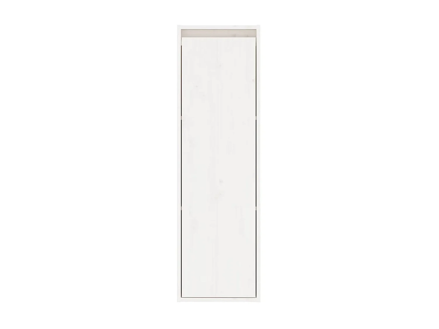 Armoire murale Blanc 30x30x100 cm Bois de pin massif OLA8834