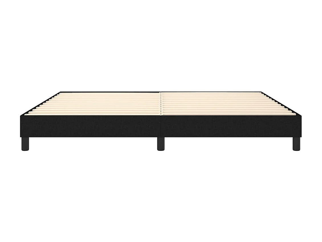 Cama tecido preto 200x200 cm PT208424