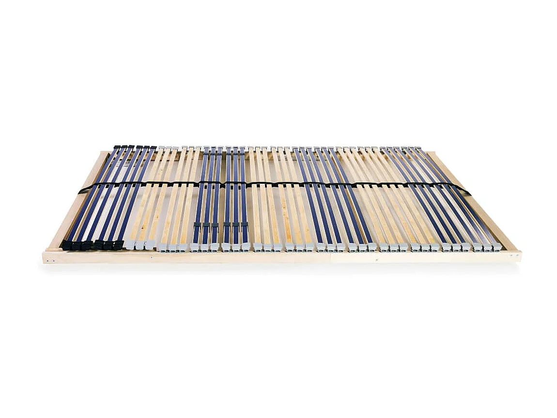 Sommier cadre à lattes avec 42 lattes 7 zones 100 x 200 cm WDW33234