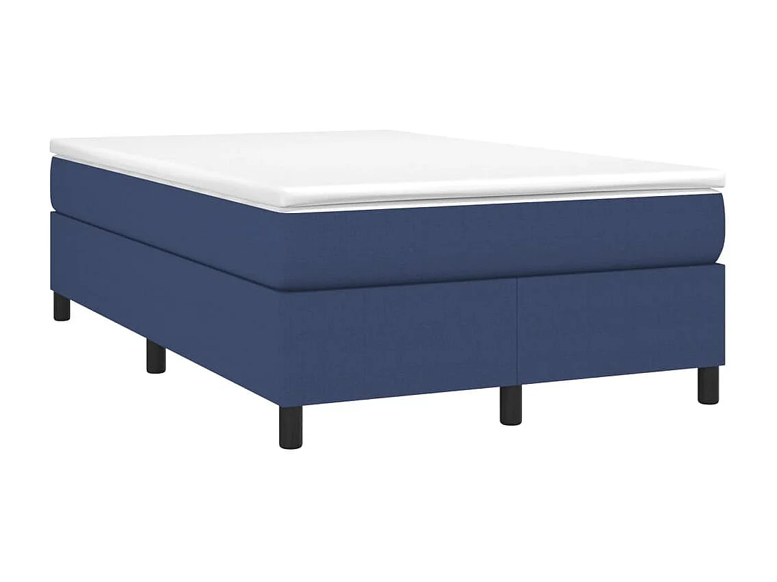 Cama 120x200 cm tecido azul PT676119