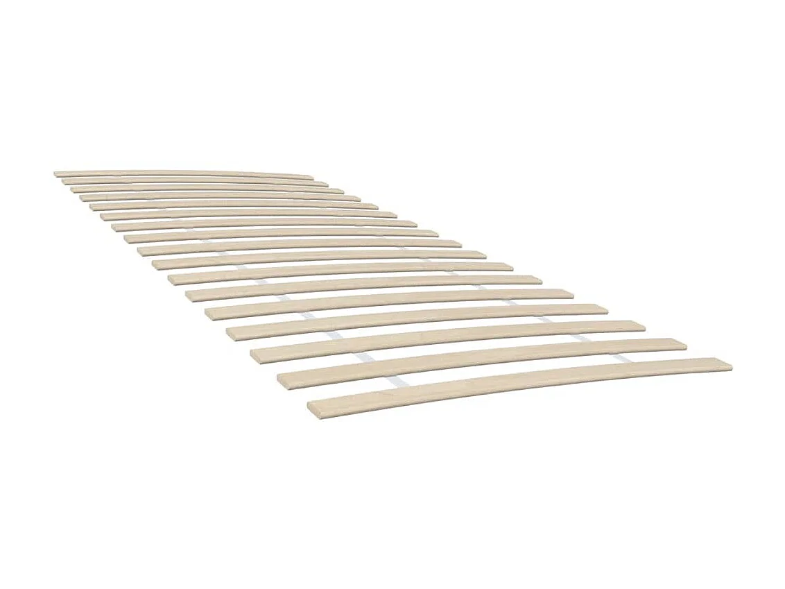 Sommiers cadre à lattes avec 48 lattes 2 pcs 100x200 cm WEW33914