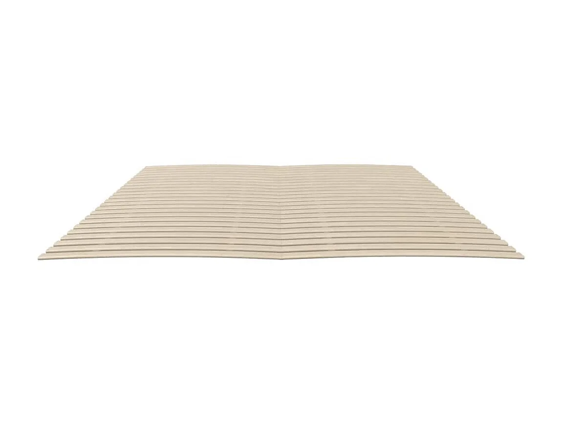 Sommiers cadre à lattes avec 48 lattes 2 pcs 100x200 cm WEW33914