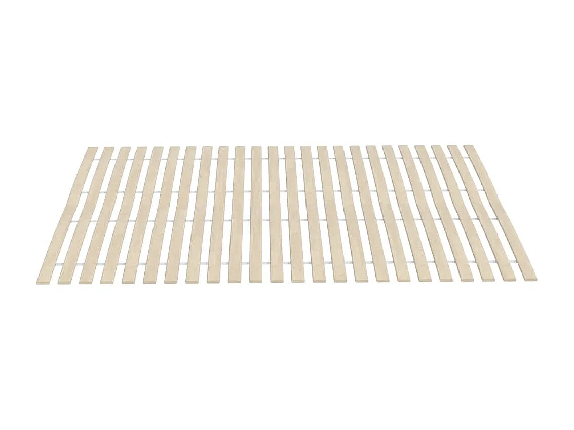 Sommiers cadre à lattes avec 48 lattes 2 pcs 100x200 cm WEW33914