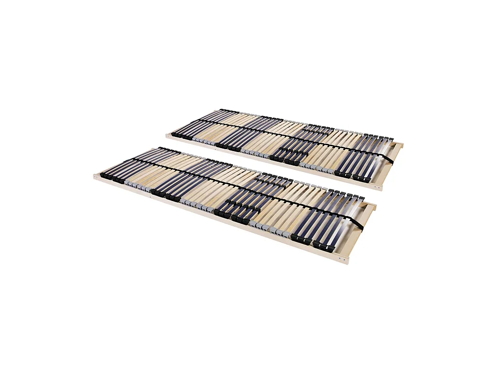 Lattenbodems 2 st met 42 latten 7 zones 90x200 cm NL988598