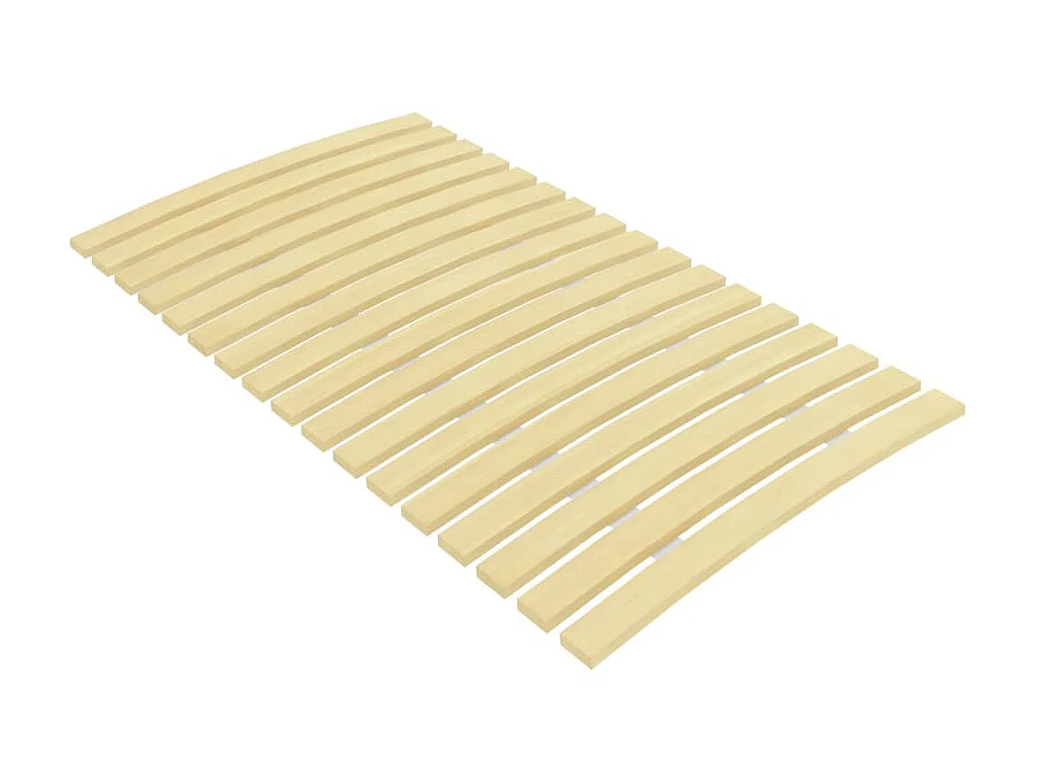 Sommier cadre à lattes-70 x 200 cm avec 17 lattes- 70x200 cm POI14108