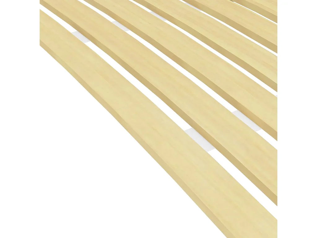 Sommier cadre à lattes-70 x 200 cm avec 17 lattes- 70x200 cm POI14108