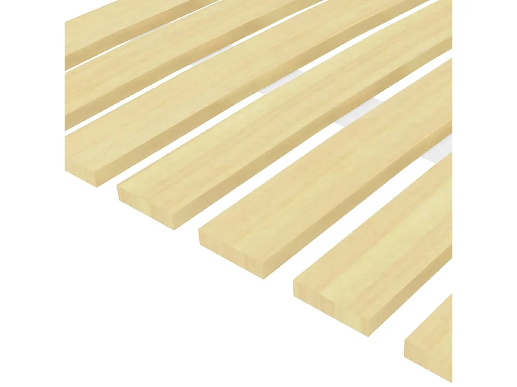 Sommier cadre à lattes-70 x 200 cm avec 17 lattes- 70x200 cm POI14108