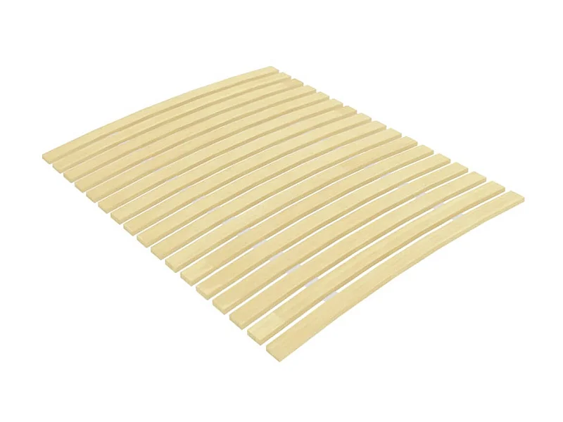 Sommier cadre à lattes 100 x 200 cm avec 17 lattes 100x200 cm POI18821