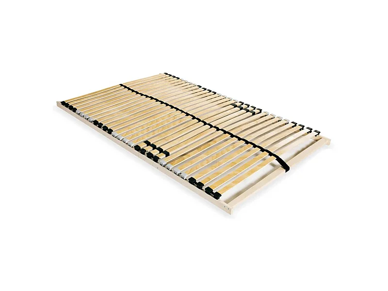 Somier de láminas con 28 listones 7 regiones 100x200 cm ES953476