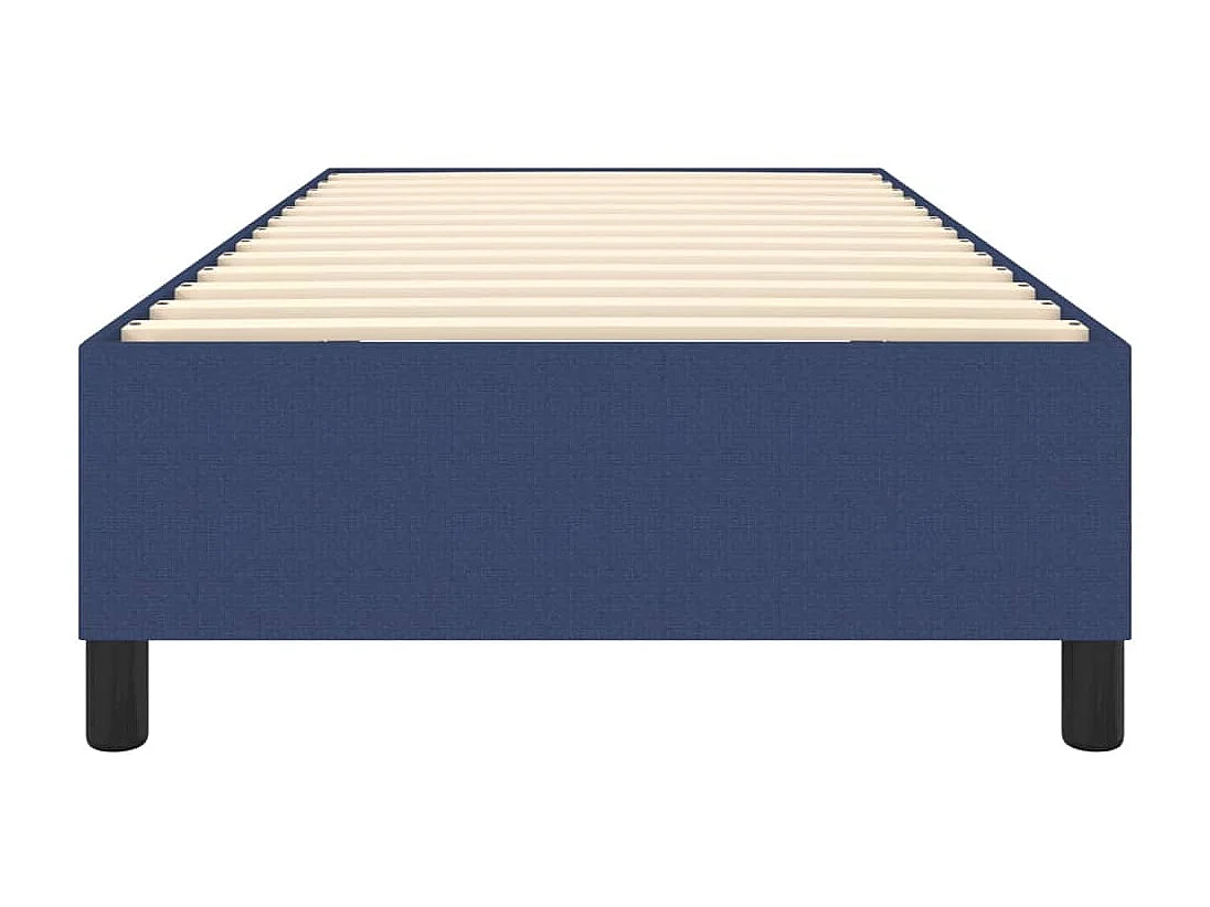 Cama 90x200 cm tecido azul PT700576