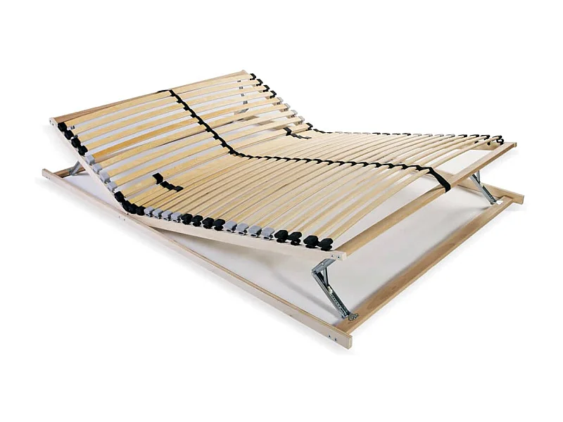 Lattenbodem met 28 latten 7 zones 100x200 cm NL852600