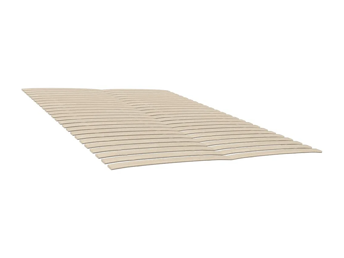 Lattenbodems 2 st met 48 latten 80x200 cm NL134920