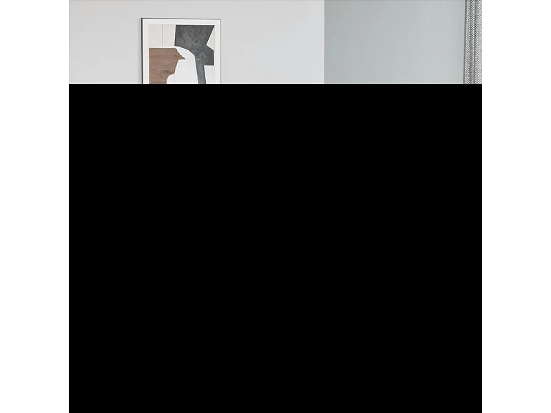 Cama 90x200 cm couro artificial cinzento PT838842