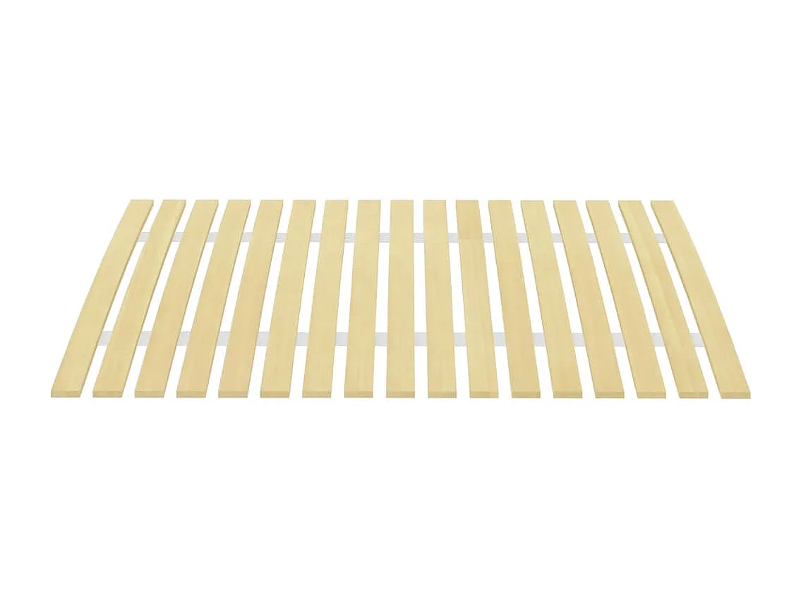 Sommier cadre à lattes avec 17 lattes 80x200 cm WDW14634