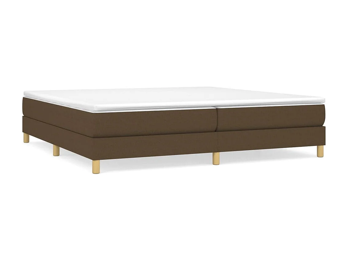 Cama tecido castanho-escuro 200x200 cm PT850564
