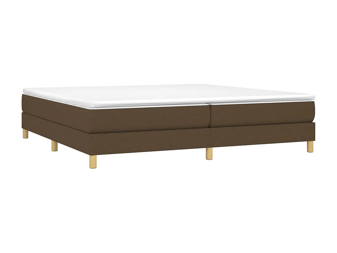 Cama tecido castanho-escuro 200x200 cm PT850564