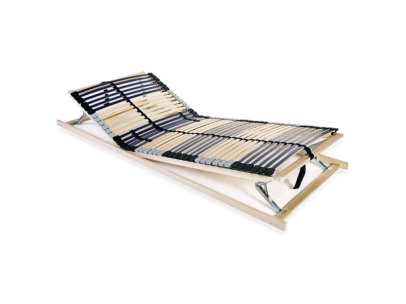 Somier de láminas con 42 listones 7 regiones 80x200 cm ES545607