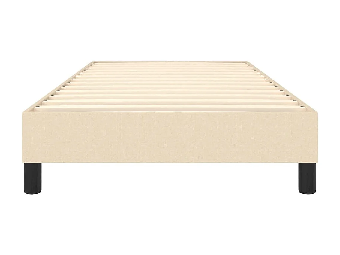 Cama tecido 100x200 cm cor creme PT218936