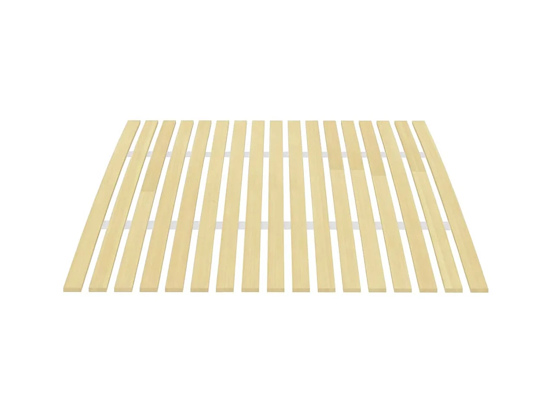 Sommier cadre à lattes avec 17 lattes 120x200 cm WEW67206