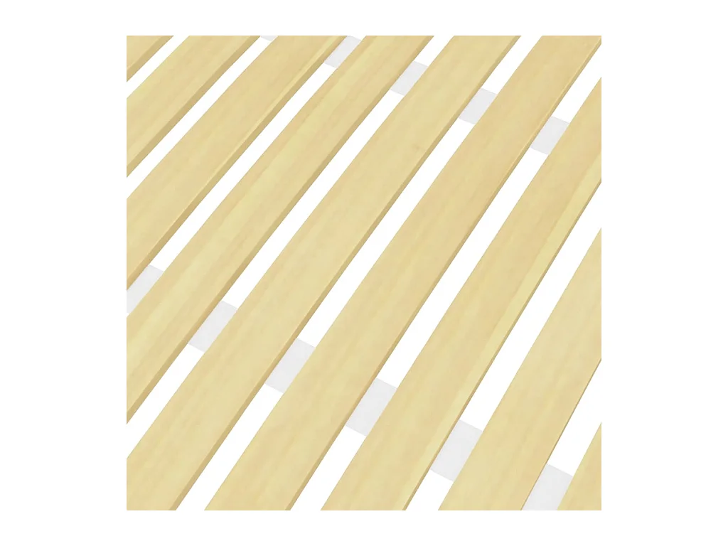 Sommier cadre à lattes avec 17 lattes 120x200 cm WEW67206