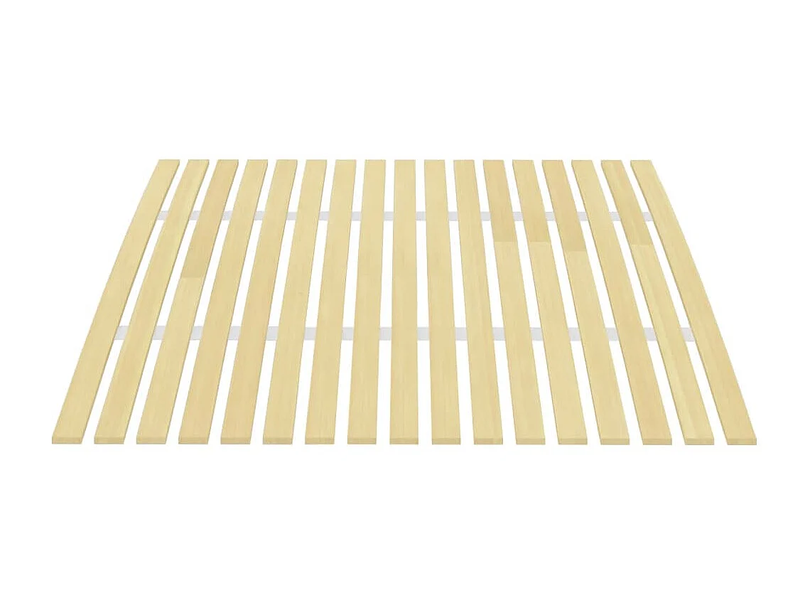 Sommier cadre à lattes avec 17 lattes 120x200 cm WEW67206