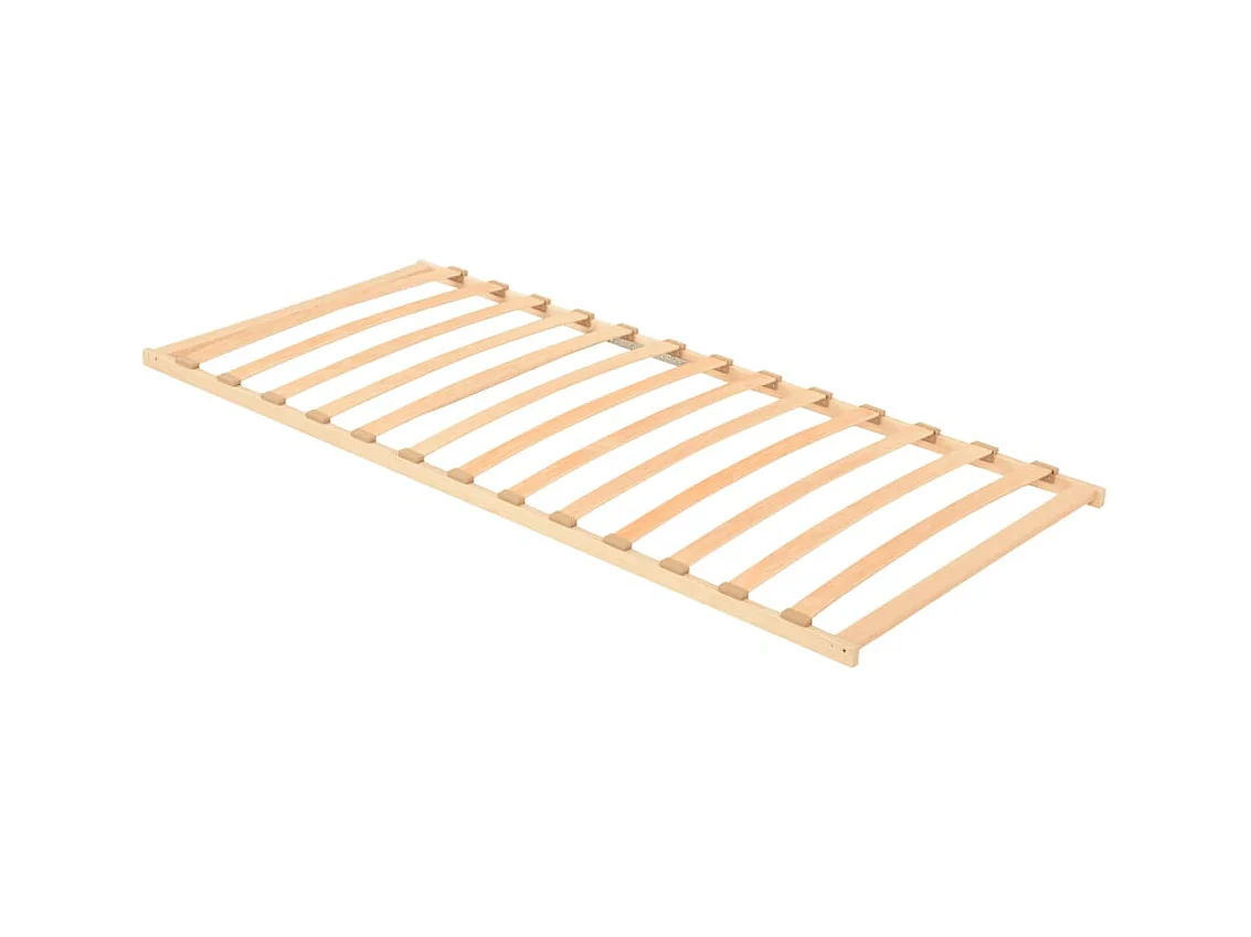 Sommier cadre à lattes avec 13 lattes 90x200 cm WDW24434