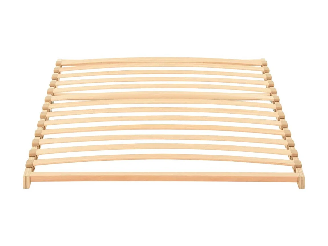 Sommier cadre à lattes avec 13 lattes 90x200 cm WDW24434