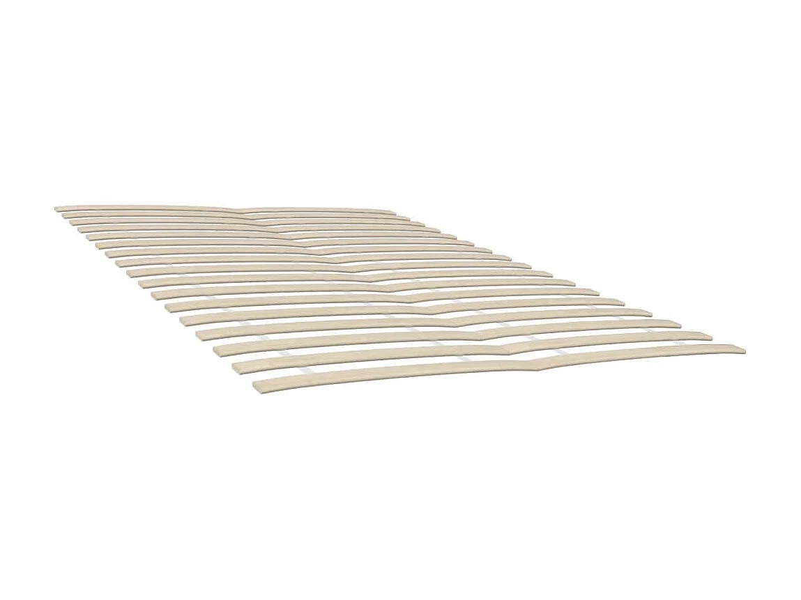 Sommiers cadre à lattes avec 34 lattes 2 pcs 70x200 cm WEW71535