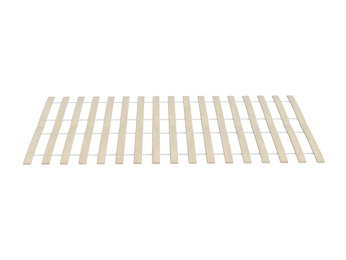 Sommiers cadre à lattes avec 34 lattes 2 pcs 70x200 cm WEW71535