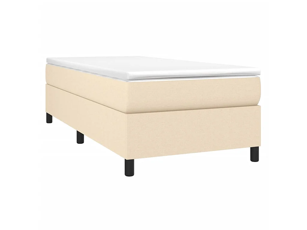 Cama tecido 100x200 cm cor creme PT967253