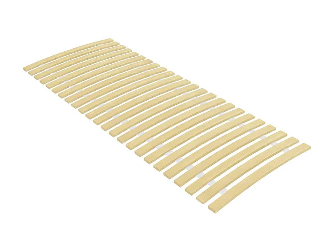 Sommier cadre à lattes avec 24 lattes 80x200 cm WDW16955