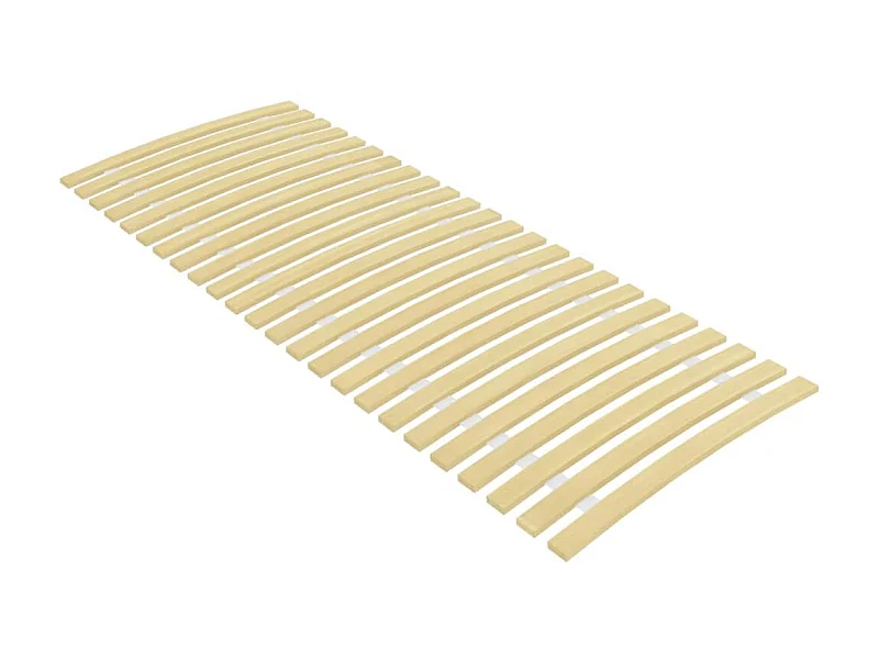 Sommier cadre à lattes avec 24 lattes 80x200 cm WDW16955
