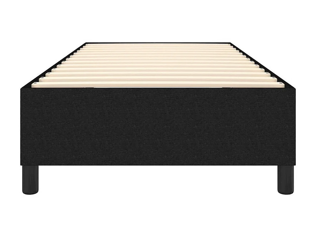 Cama em tecido 80x200 cm preto PT281376