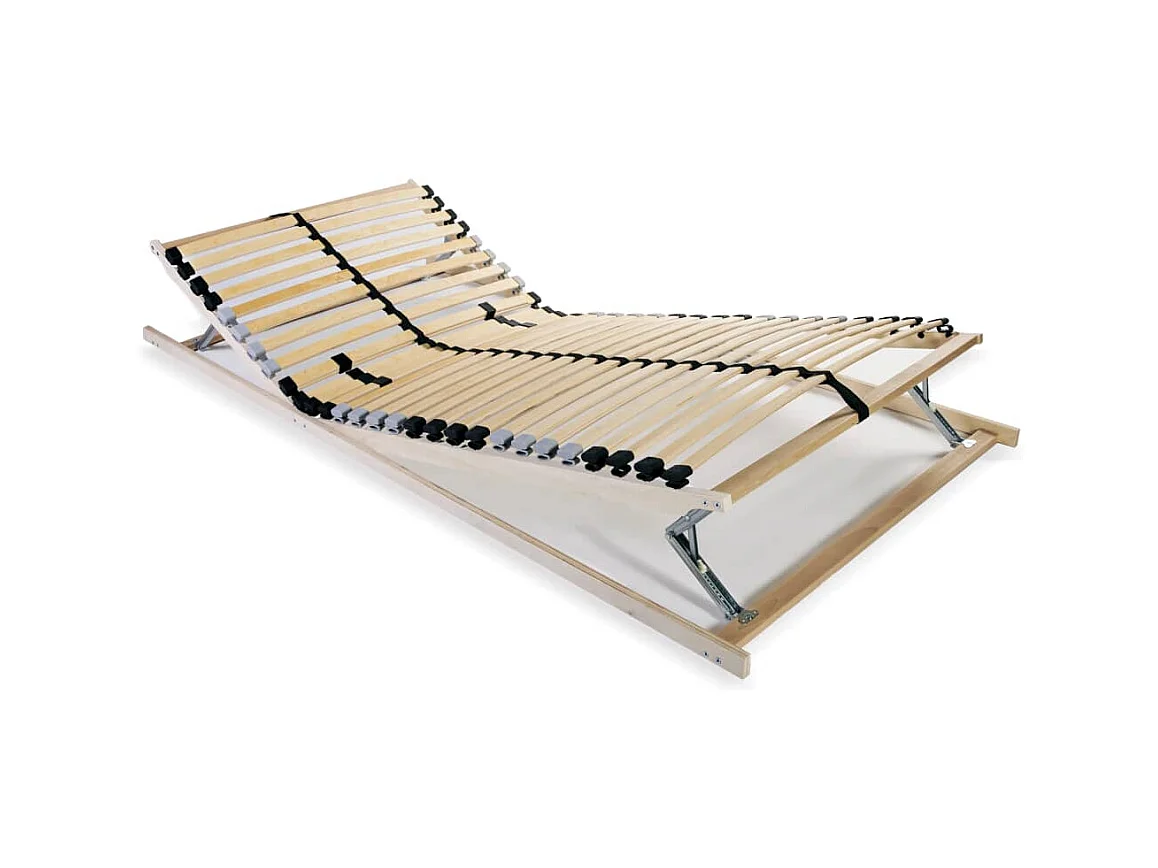 Lattenbodem met 28 latten 7 zones 70x200 cm NL566995