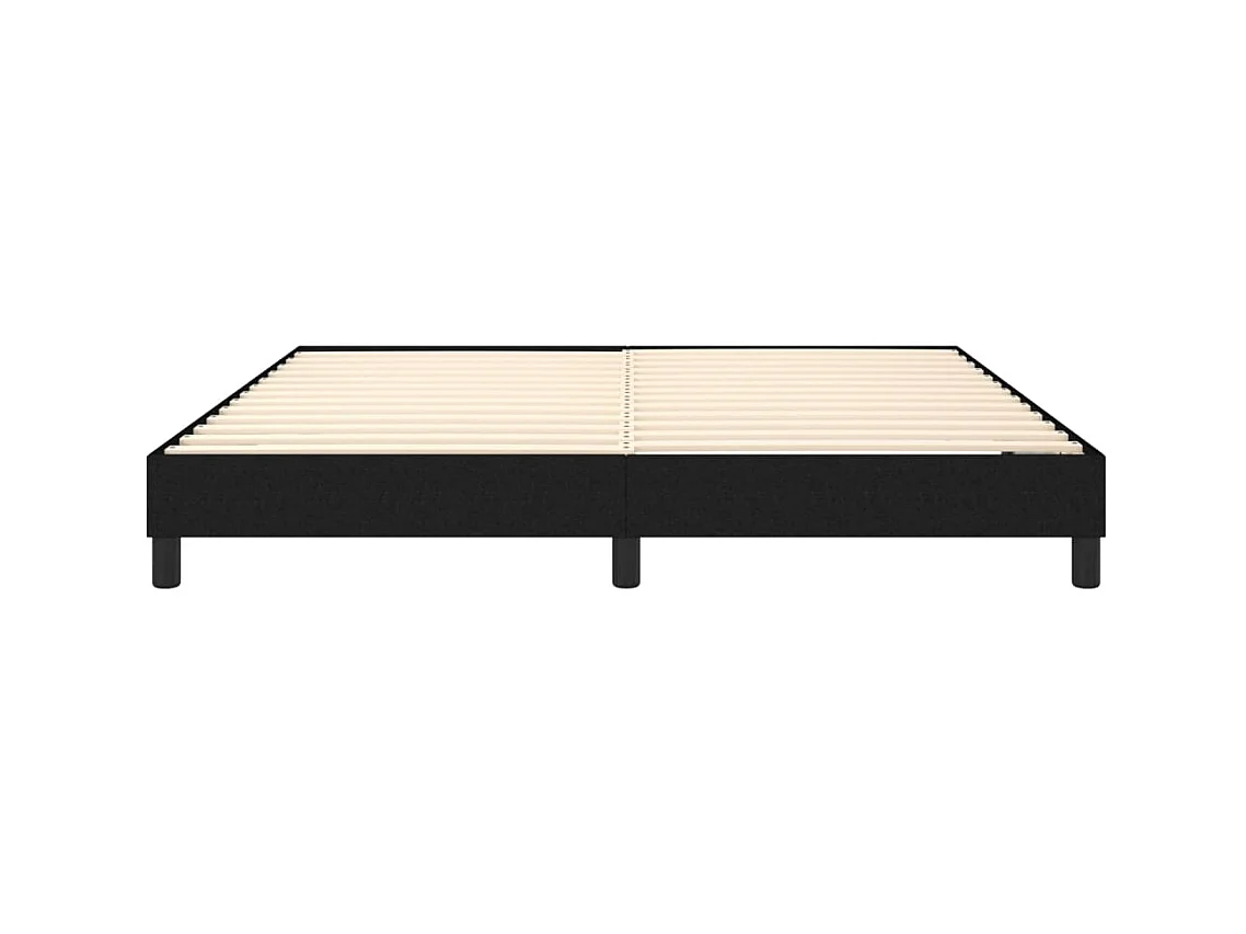 Somier de láminas- 160x200 cm de tela gris claro ES44111