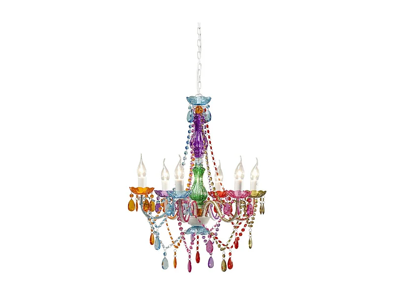 Lampadario Starlight rainbow 6 luci