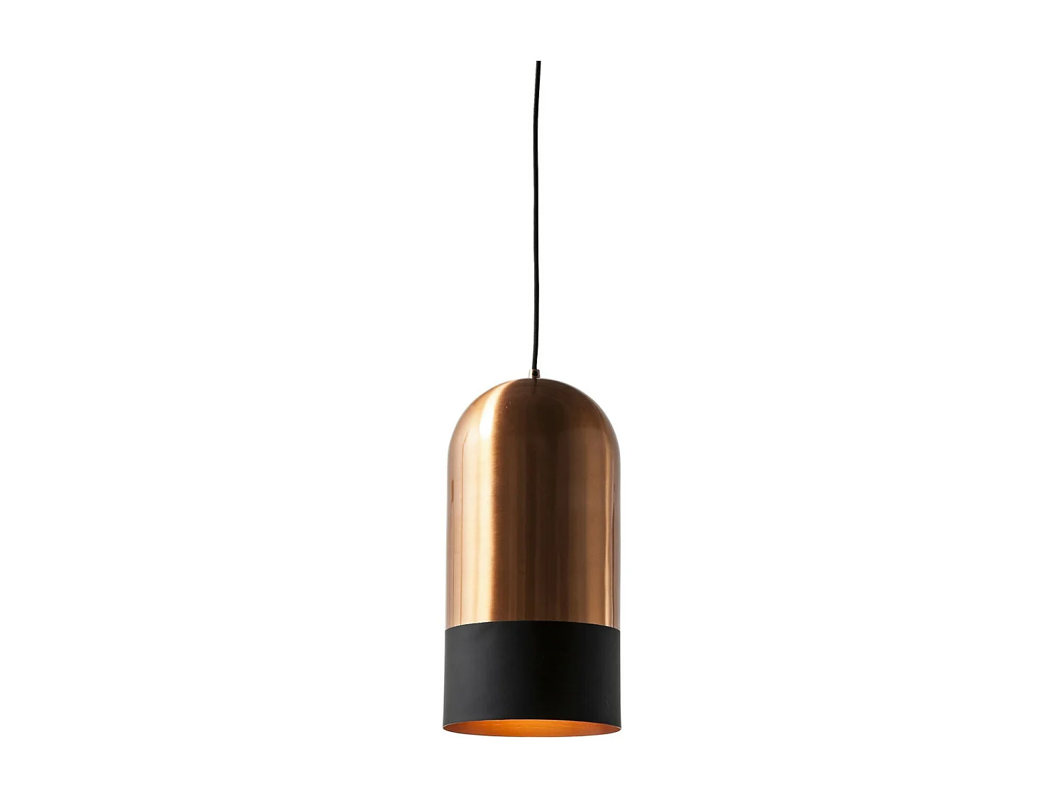 Suspension lamp Campana Duo Copper Ø20cm