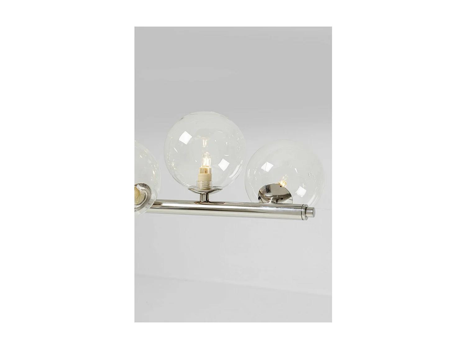 Suspension Scala Balls chromé 155cm