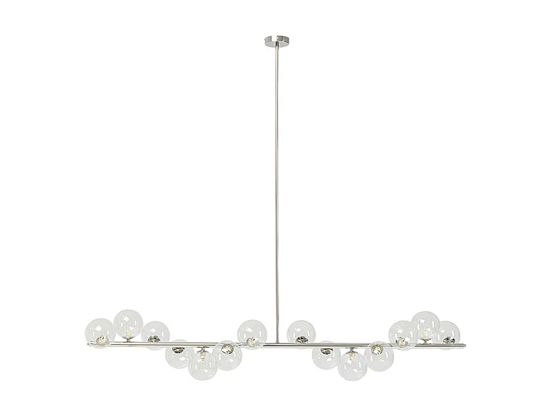 Suspension Scala Balls chromé 155cm