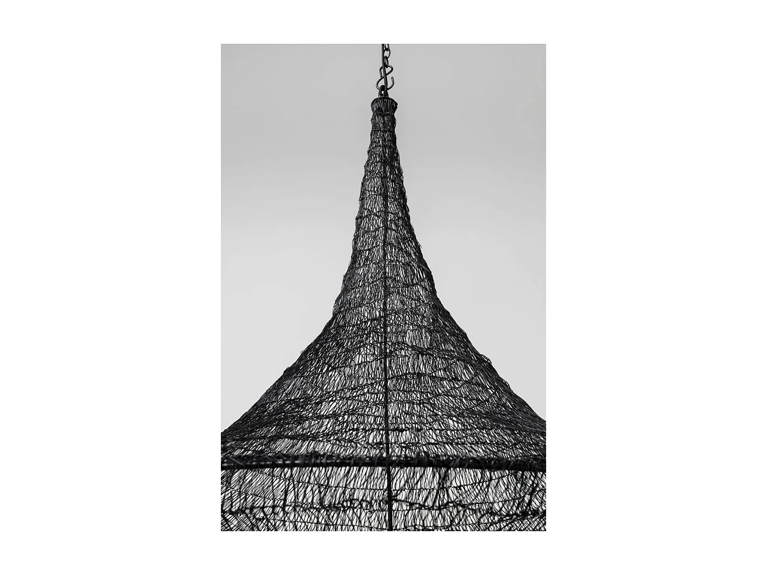 Hängeleuchte Cocoon Schwarz Ø89cm